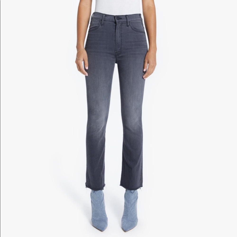 Mother Denim Hustler Ankle Fray Jean
